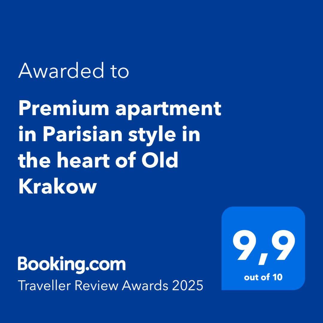Premium Apartment In Parisian Style In The Heart Of Old Krakow Dış mekan fotoğraf